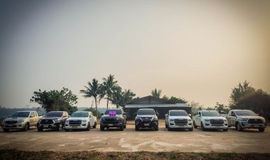 อำนาจเจริญ ตรวจยึดรถยนต์ เตรียมส่งข้ามโขงไปยังประเทศเพื่อนบ้าน