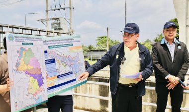 กรมชลประทาน กางแผนปรับระบบชลประทานแม่กลองใหญ่ฝั่งซ้าย 2.7 ล้านไร่