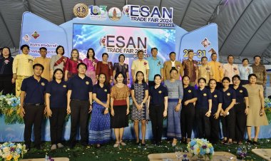 กระหึ่ม!ศรีสะเกษจัดงาน"ESAN Trade Fair 2024 มหกรรมการค้าชายแดนเชื่อมโยงเพื่อนบ้าน