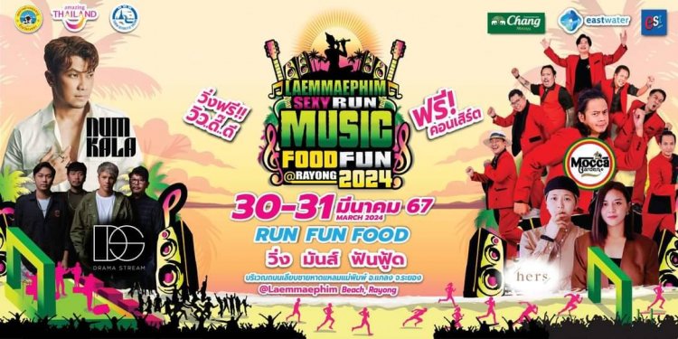 ระเบิดศึก"Thai Fight"ชิมช้อปสุดฟิน ลาน CK Plaza อ.ปลวกแดง 24 มีนาคม 2567