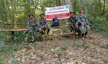 เห็นผลชัดเจน ไฟป่า รอบเขตอุทยานฯ  เป็นศูนย์  คืนอากาศและฟ้าใสให้บ่อเกลือ