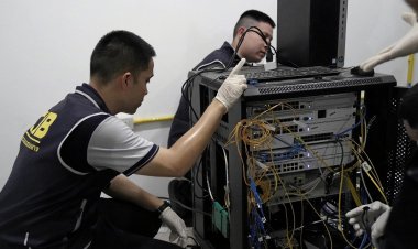 ทลายวงจรเน็ต แก๊งคอล-เว็บพนัน เครือข่ายใหญ่เขมร วางสายฝังดิน 700 ม.