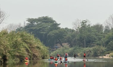 จังหวัดน่านเปิดฤดูกาลท่องเที่ยวทางน้ำช่วงฤดูร้อน  ชวนล่องแก่งน้ำว้า -พายซัพบอร์ด - เรือแคนู คลายร้อนรับสงกรานต์ เน้นปลอดภัย - กระจายรายได้สู่ชุมชน