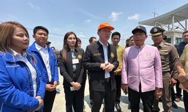 กมธ.อุตฯบุกระยองตรวจ รง.เครนถล่มพบเครนไม่ได้ขออนุญาต