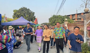 "นายกเจิน" ชูนโยบาย กาดหางบ้านกาดคนเมือง กระตุ้นเศรษฐกิจ