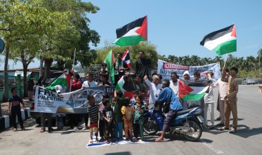 ตัวแทนเยาวชนราธิวาสฮือต่อต้านอิสราเอลโจมตีปาเลสไตน์