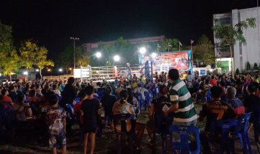 "ศึกมวยกู้ภัยการกุศล"แม่สอด  ยิ่งใหญ่ คึกคัก – ดูคู่มวยมันส์ๆ เต็มสนาม