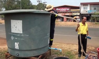 ภัยแล้งถล่มน้ำขุ่น อุบลฯ ไม่มีน้ำดิบผลิตน้ำป้อนชาวบ้านนานกว่า 3 เดือน