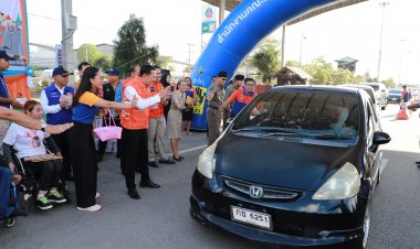 นราธิวาสเปิดศูนย์ฯป้องกันและลดอุบัติเหตุทางถนนช่วงเทศกาลสงกรานต์