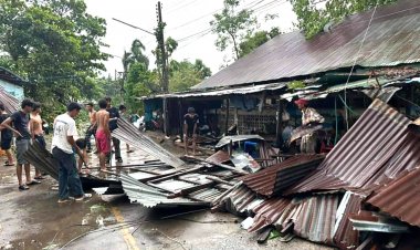 พิจิตรพายุฤดูร้อนพัดถล่ม7อำเภอ39ตำบล133หมู่บ้านบ้านเรือนราษฎรพังเสียหาย1,150หลังคาเรือน