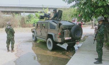 ฉก.ราชมนู ตรึงกำลังแนวชายแดนแม่สอดหลังทหารเมียนมาสู้รบเดือด