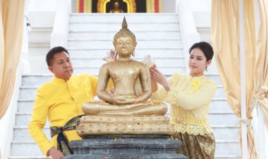 เริ่มแล้วยิ่งใหญ่ตระการตา "งานนมัสการพระพุทธสิหิงค์ และงานสงกรานต์ จังหวัดชลบุรี
