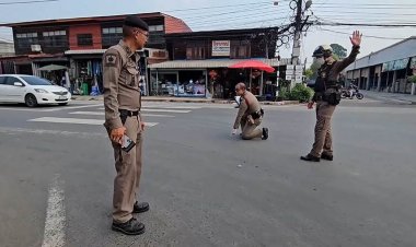 สงกรานต์เลือด!หนุ่มฉุนคู่กรณีประแป้งสาวตามประเคนหมัดเจอยิงสวนดับ 1 เจ็บ 5