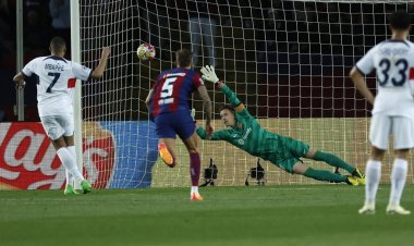 "บาร์ซา" 10 คนต้านไม่ไหวพ่าย "ปารีส"สกอร์รวม 6-4 เข้ารอบรองฯดวล"ดอร์ทมุนด์"