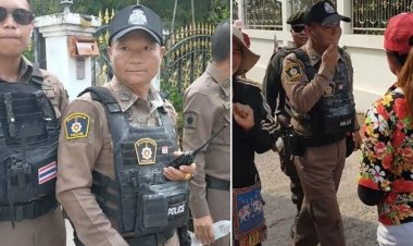 มองมุมไหนใครๆก็ว่าใช่ "หม่ำ จ๊กมก" ปลอมตัวมาเป็นตำรวจ!!!