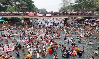 ชุ่มฉ่ำต่อเนื่องมหาสงกรานต์ "วันไหลเชียงใหม่"ที่เขื่อนแม่กวงฯ 21-27 เม.ย.นี้