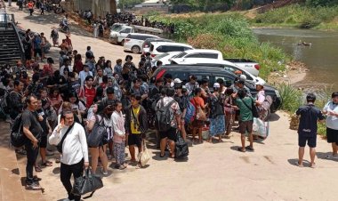 สู้รบดุเดือดติดชายแดน ทัพเมียนมาใช้มิก-29 ทิ้งบอมบ์ ทะลักหนีตายเข้าไทย