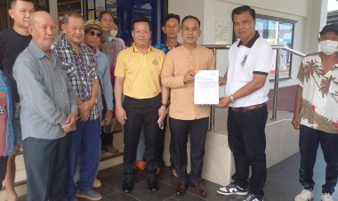 ผู้ใหญ่หมีนำชาวบ้านหนองบัวร้องขยายเขตท่อเมนประปาเนื่องจากเดือดร้อนหนัก