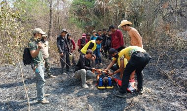 ปราจีนร้อนระอุทะลุ 42 องศา จนท.ป่าไม้เป็นฮีทสโลกหยุดหายใจกระทันหันโชคดีช่วยชีวิตทัน