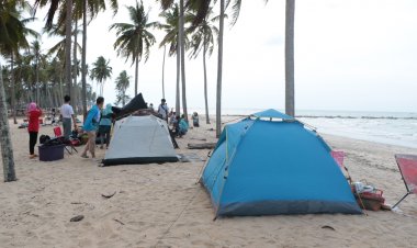 เปิดทะเล ปิ้งย่าง กางเต็นท์ดูพระอาทิตย์ขึ้น “เกาะปูลาโต๊ะบีซู” เที่ยวสุขใจได้แบ่งปันนราอาสาพาทำดี นราธิวาส