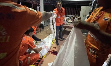 รวบแล้วเฒ่า70 มือยิงหนุ่ม50ปี ดับกลางวงเหล้า ปมซื้อขี้วัว แจ้ง 2 ข้อหาหนัก