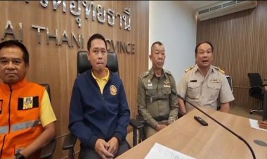 รองพ่อเมืองอุทัยฯสั่งตามจับมือมืดต้นตอทำไฟไหม้หญ้าลามเผาไฟฟ้าแรงสูงดับทั้งจังหวัด