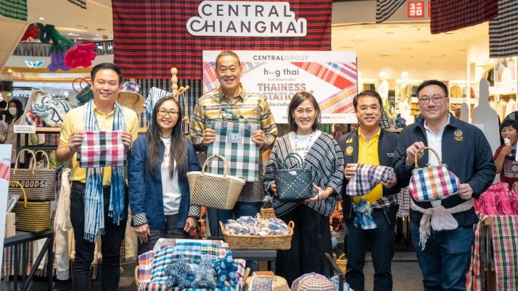 "ผ้าขาวม้าไทย" โกอินเตอร์ วางขายห้างใหญ่แดนผู้ดี