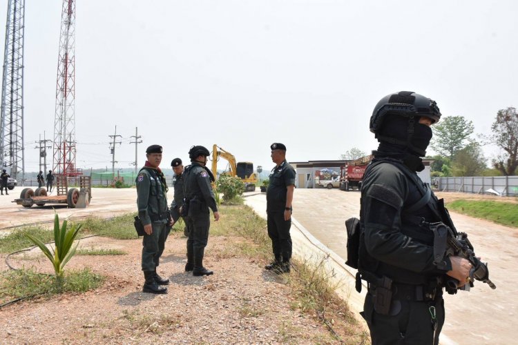 ผู้บังคับการ .ตชด.ภาค 3. ส่งหน่วย COMMANDO ชุด "หัสดิน"รักษาอธิปไตยตลอดแนวชายแดนแม่สอด