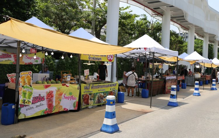 ศูนย์ราชการฯ แจ้งวัฒนะ เปิดแล้วตลาด SkyWalk Market