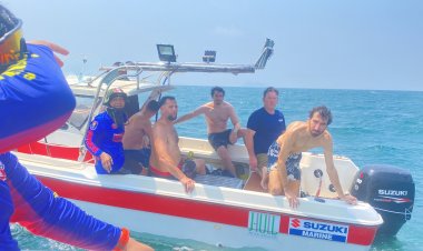 พบแล้ว 4 ชีวิตนักดำน้ำชาวต่างชาติติดเกาะมารวิชัยใกล้เกาะสีชัง