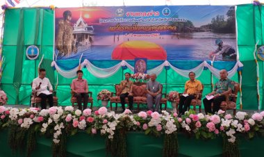 ททท.สมุทรสงครามจัดงานสักการะเสด็จเตี่ยกรมหลวงชุมพรฯ-ตะวันรอน ที่ดอนหอยหลอด