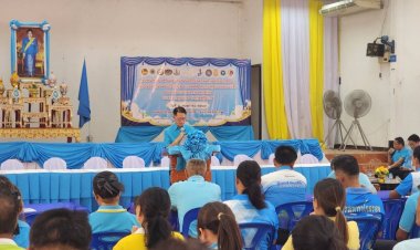 นายอำเภอยางชุมน้อยลุยแก้ปัญหายาเสพติดระบาดหนัก