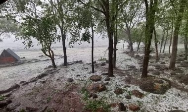 ขอนแก่นอ่วม!ฝนกระหน่ำ ลมแรง ลูกเห็บตำหนักบนอุทยานฯน้ำพอง