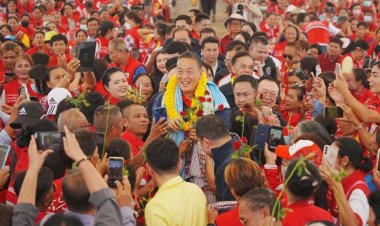 “เศรษฐา”โปรยยาหอมคนสารคาม ชูแก้ 3 ปัญหาใหญ่ ย้ำเงินดิจิทัลได้แน่ไตรมาส 4