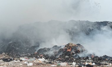 ไฟไหม้บ่อขยะ"ปราจีนบุรี" คุมได้แล้ว เหลือแต่ควัน-เริ่มกระทบหนักชาวบ้าน