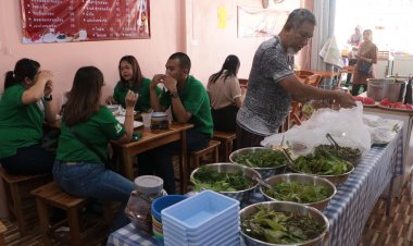 อร่อยคุ้ม กินพุงกาง หลุยส์ขนมจีน บุพเฟ่ต์ 69 บาท @ นราธิวาส ไม่อิ่มไม่กลับ ไม่จำกัดเวลา