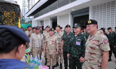 มท.1ล่องใต้เยี่ยมกำลังพลยัน"รัฐบาลไม่เคยทอดทิ้ง" พร้อมหนุนทุกภารกิจ