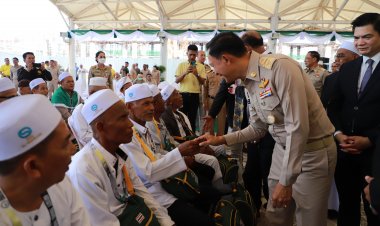 ผู้ว่าฯนราธิวาส อํานวยพรแก่ผู้เดินทางไปประกอบพิธีฮัจย์ ประจําปี 2567