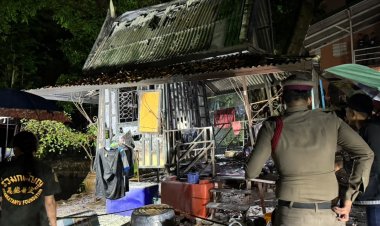 สลด! ไฟไหม้กุฏิเก่าวัดสวนแก้ว ย่างสดเด็กวัด 3 ศพ