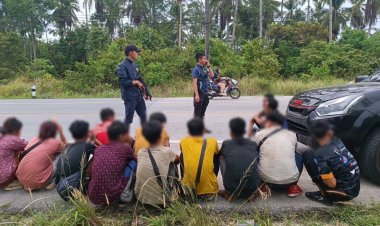 ล่าระทึก!แก๊งขนแรงงานเถื่อนเยียบมิดไมล์หวังซิ่งหลบหนีแต่ไม่รอด