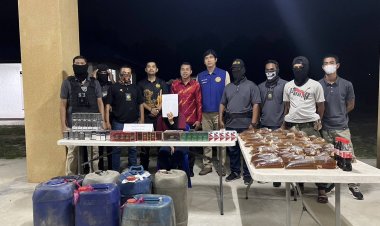 ทลายแหล่งลอบขายน้ำต้มพืชกระท่อม-บุหรี่หนีภาษีให้โจ๋เมืองนราธิวาส