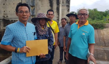 ชาวไร่ลำชีชัยภูมิยื่นหนังสือทวงถามสัญญา ซ่อมแซมประตูปิด เปิดน้ำแก้แล้ง-ท่วม