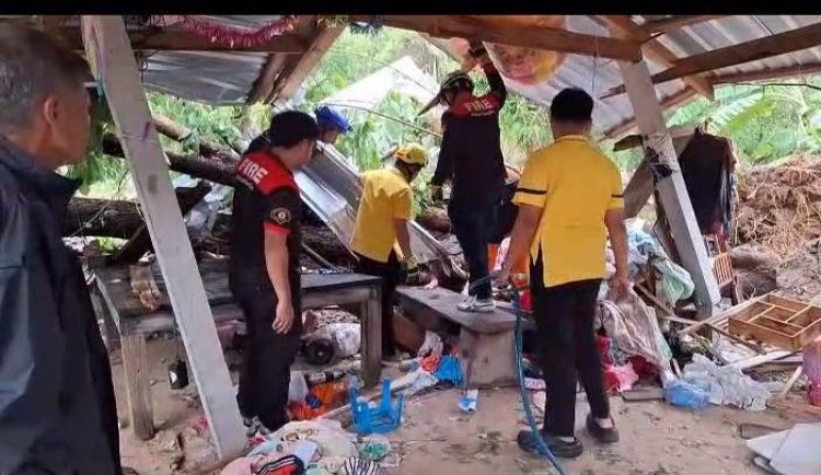 สุดสลด!พายุหมุนพัดต้นประดู่ยักโค่นทับเด้ก 3 ขวบดับรับวันเกิด