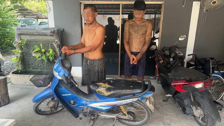 รวบ2โจรขี้ยา ขโมยมิเตอร์น้ำ ตระเวนก่อเหตุ ตั้งแต่คลอง 10 - คลอง 14 ปทุมธานี