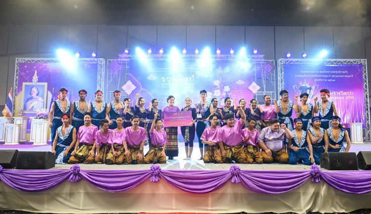“ช่อพิกุล-นาฏศิลปสุพรรณบุรี” ชนะเลิศ “รวมศิลป์ แผ่นดินสยาม” ภาคกลาง