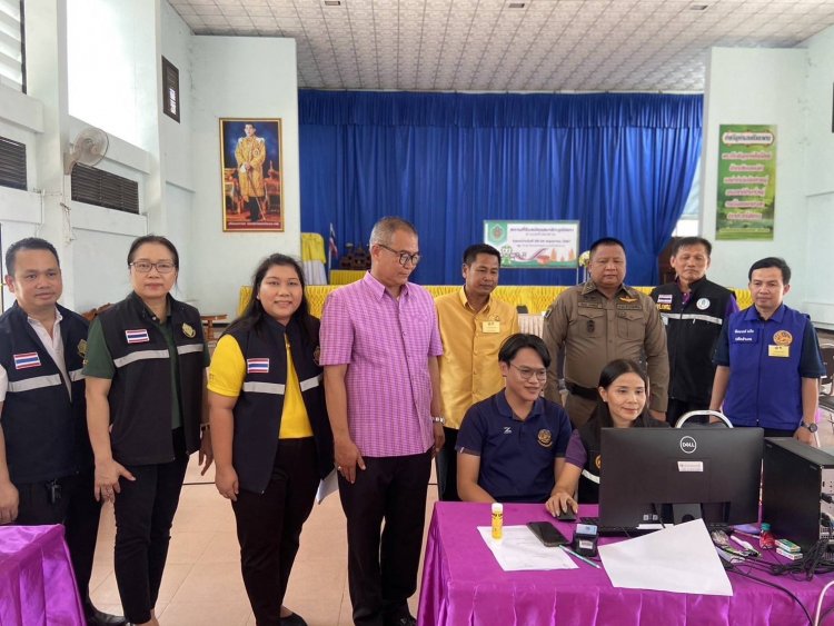 พ่อเมืองอำนาจเจริญตรวจเยี่ยมความเรียบร้อยการรับสมัครสว.