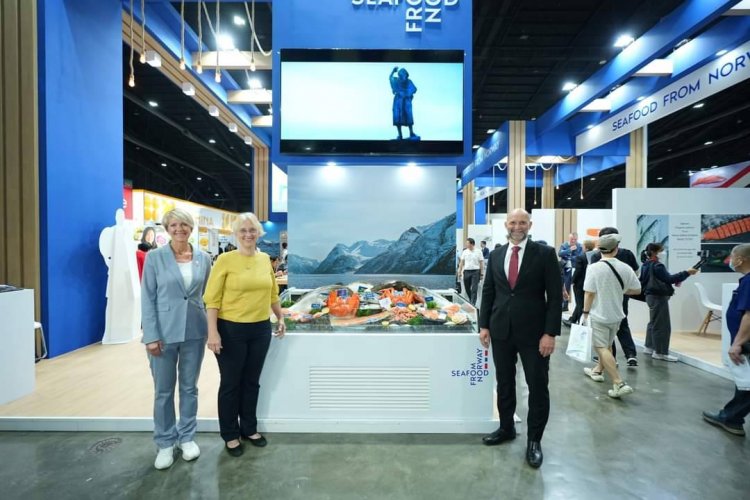 สภาอุตฯอาหารทะเลนอร์เวย์ เทคโนโลยีและบริการเดลิเวอรี่ในงาน THAIFEX – Anuga Asia 2024