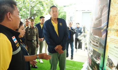 นายกฯเศรษฐา นำคณะลงพื้นที่พระประแดงเยี่ยมชมคืบหน้าโครงการพระราชดำริ