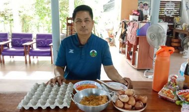 ถามหาร้านกันวุ่น!ครูเมืองอุทัยฯซื้อไข่ ตอกทอดได้ไข่แฝดเกือบแผง