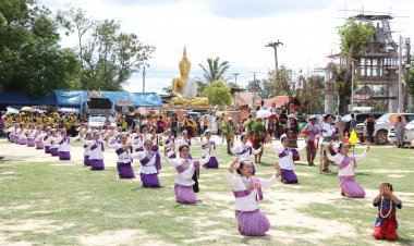 ยิ่งใหญ่ประเพณีบุญบั้งไฟชุมชนปลาค้าวส่งเสริมการท่องเที่ยวชุมชน